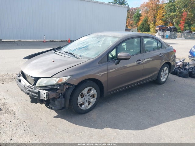 Продаж на аукціоні авто 2014 Honda Civic Lx, vin: 2HGFB2F51EH535555, номер лоту: 46296283