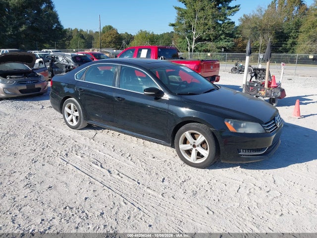 2013 Volkswagen Passat 2.5l Se მანქანა იყიდება აუქციონზე, vin: 1VWBH7A35DC009233, აუქციონის ნომერი: 46296344