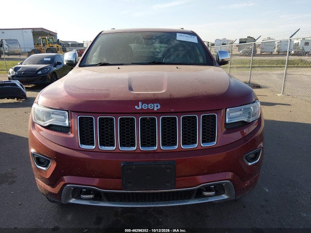 Продаж на аукціоні авто 2015 Jeep Grand Cherokee Overland, vin: 1C4RJFCG9FC142662, номер лоту: 46296352