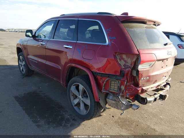 Продаж на аукціоні авто 2015 Jeep Grand Cherokee Overland, vin: 1C4RJFCG9FC142662, номер лоту: 46296352