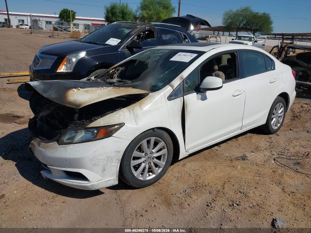 46296370 :رقم المزاد ، 2HGFB2F99CH513965 vin ، 2012 Honda Civic Ex-l مزاد بيع