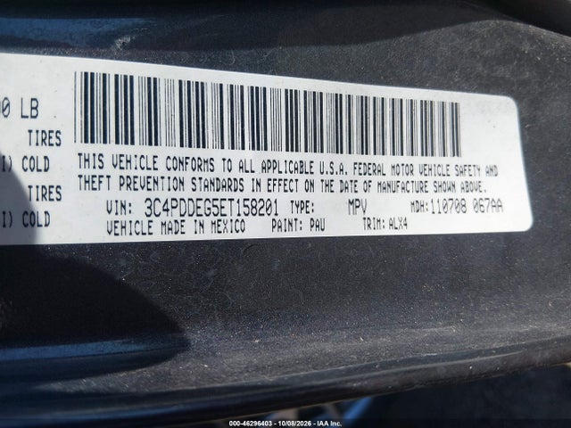 3C4PDDEG5ET158201 Dodge Journey R/t