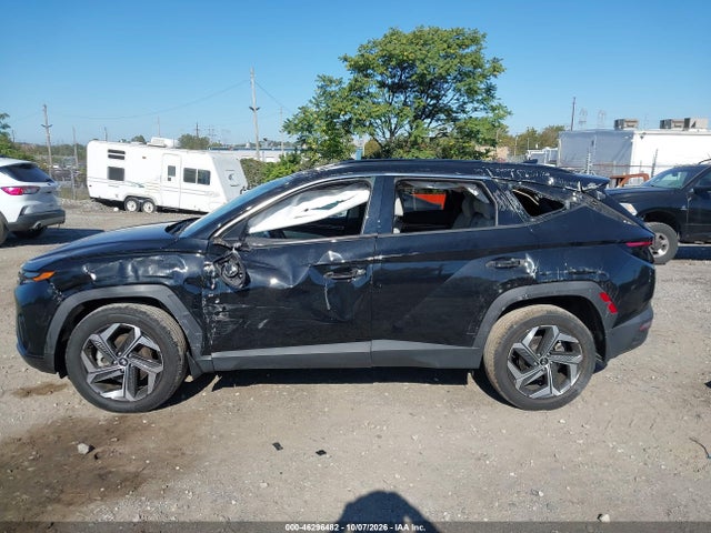 2022 Hyundai Tucson Limited მანქანა იყიდება აუქციონზე, vin: 5NMJECAE1NH155455, აუქციონის ნომერი: 46296482