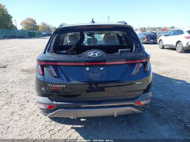 2022 Hyundai Tucson Limited მანქანა იყიდება აუქციონზე, vin: 5NMJECAE1NH155455, აუქციონის ნომერი: 46296482