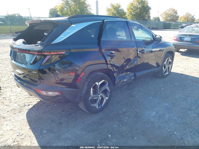 2022 Hyundai Tucson Limited მანქანა იყიდება აუქციონზე, vin: 5NMJECAE1NH155455, აუქციონის ნომერი: 46296482