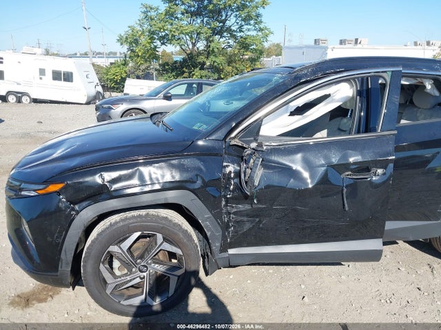 2022 Hyundai Tucson Limited მანქანა იყიდება აუქციონზე, vin: 5NMJECAE1NH155455, აუქციონის ნომერი: 46296482