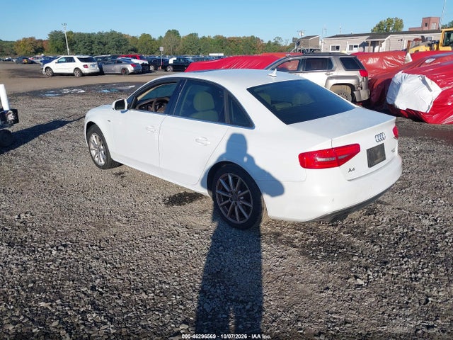 2014 Audi A4 2.0t Premium მანქანა იყიდება აუქციონზე, vin: WAUFFAFL3EA062796, აუქციონის ნომერი: 46296569