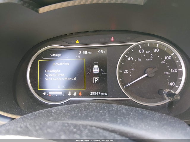 46296667 :رقم المزاد ، 3N1CN8EV7SL867454 vin ، 2025 Nissan Versa 1.6 Sv مزاد بيع