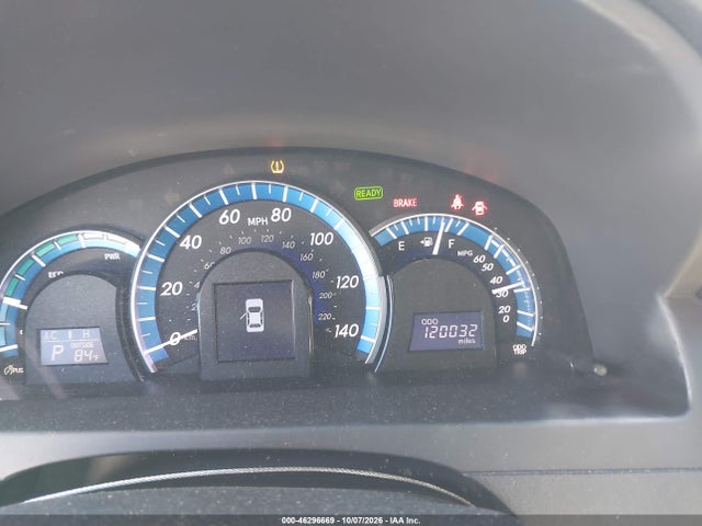46296669 :رقم المزاد ، 4T1BD1FK7CU048244 vin ، 2012 Toyota Camry Hybrid Xle مزاد بيع