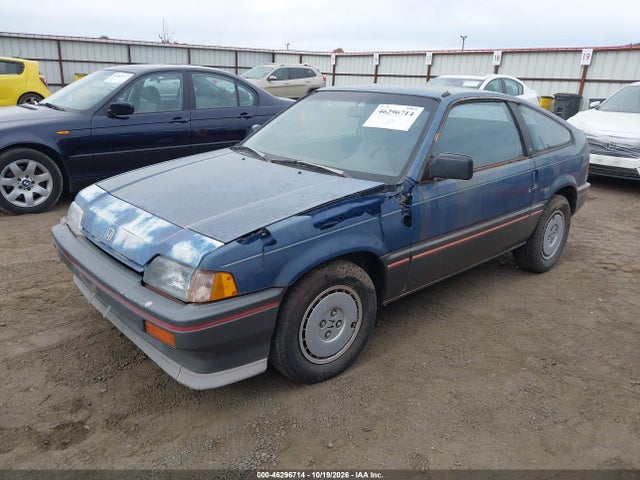 Продажа на аукционе авто 1986 Honda Civic 1500 Crx, vin: JHMAF7328GS052336, номер лота: 46296714