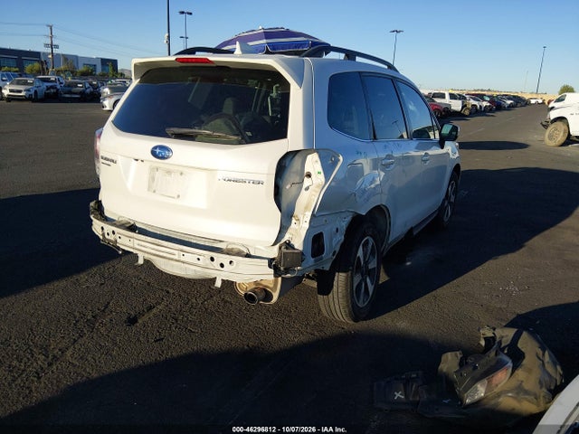 2018 Subaru Forester 2.5i Limited მანქანა იყიდება აუქციონზე, vin: JF2SJARC4JH444124, აუქციონის ნომერი: 46296812