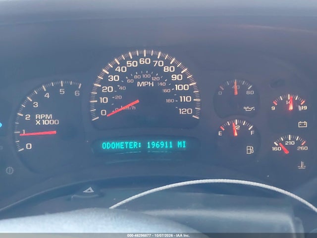 46296877 :رقم المزاد ، 3GNGK26U75G222124 vin ، 2005 Chevrolet Suburban 2500 Ls مزاد بيع