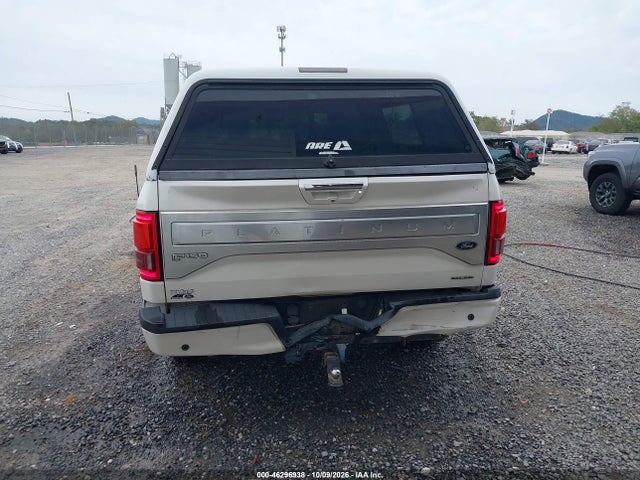 2015 Ford F-150 Platinum მანქანა იყიდება აუქციონზე, vin: 1FTFW1EF5FFA19550, აუქციონის ნომერი: 46296938