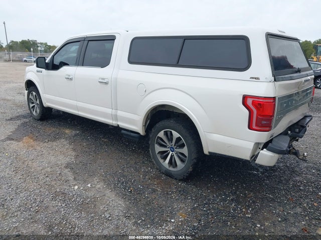 2015 Ford F-150 Platinum მანქანა იყიდება აუქციონზე, vin: 1FTFW1EF5FFA19550, აუქციონის ნომერი: 46296938