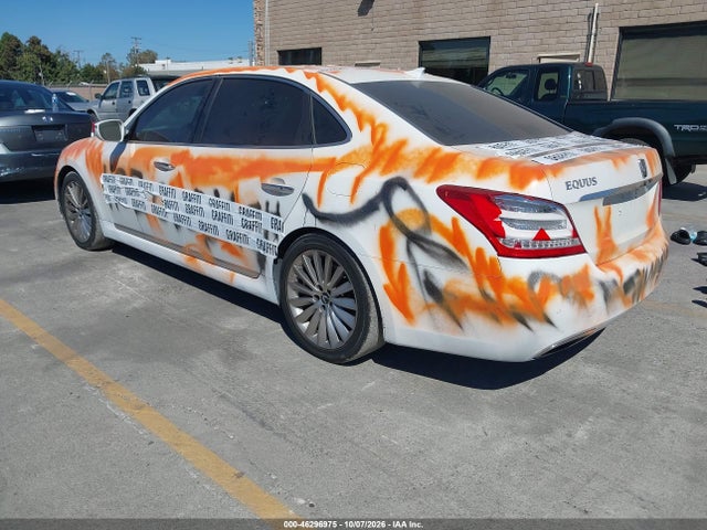 2015 Hyundai Equus Signature მანქანა იყიდება აუქციონზე, vin: KMHGH4JH0FU098561, აუქციონის ნომერი: 46296975