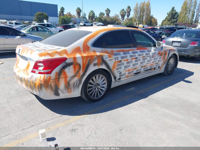 2015 Hyundai Equus Signature მანქანა იყიდება აუქციონზე, vin: KMHGH4JH0FU098561, აუქციონის ნომერი: 46296975