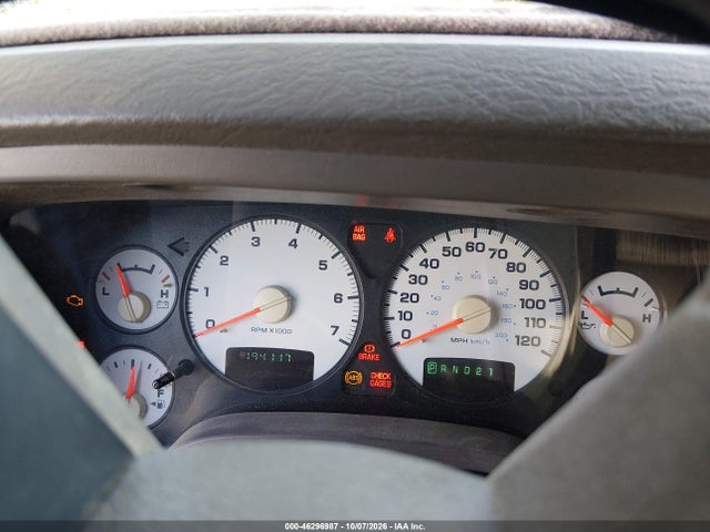 Aukcja sprzedaży 2004 Dodge Ram 2500 St, vin: 3D7KU26D54G107653, numer aukcji: 46296987