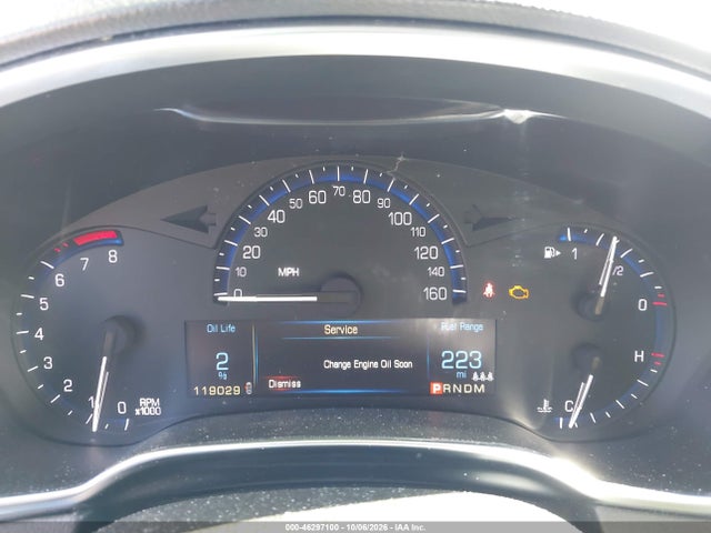 46297100 :رقم المزاد ، 3GYFNBE39GS579612 vin ، 2016 Cadillac Srx Luxury Collection مزاد بيع