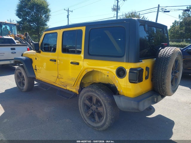 2021 Jeep Wrangler Unlimited Sport Altitude მანქანა იყიდება აუქციონზე, vin: 1C4HJXDG0MW505944, აუქციონის ნომერი: 46297182