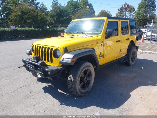 2021 Jeep Wrangler Unlimited Sport Altitude მანქანა იყიდება აუქციონზე, vin: 1C4HJXDG0MW505944, აუქციონის ნომერი: 46297182