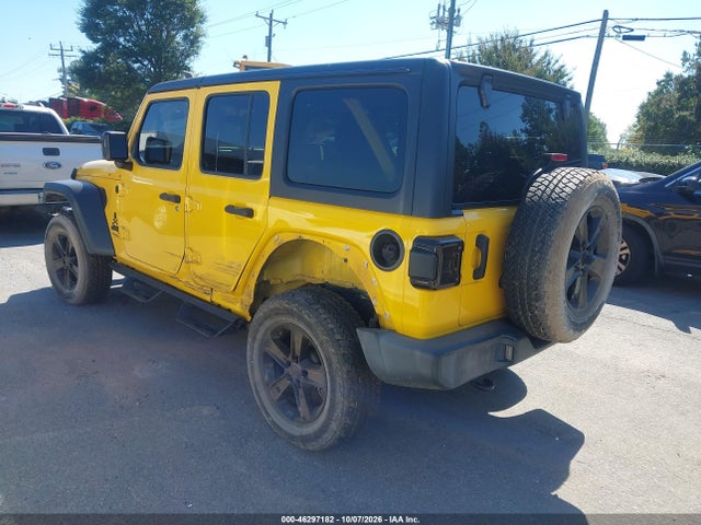 2021 Jeep Wrangler Unlimited Sport Altitude მანქანა იყიდება აუქციონზე, vin: 1C4HJXDG0MW505944, აუქციონის ნომერი: 46297182