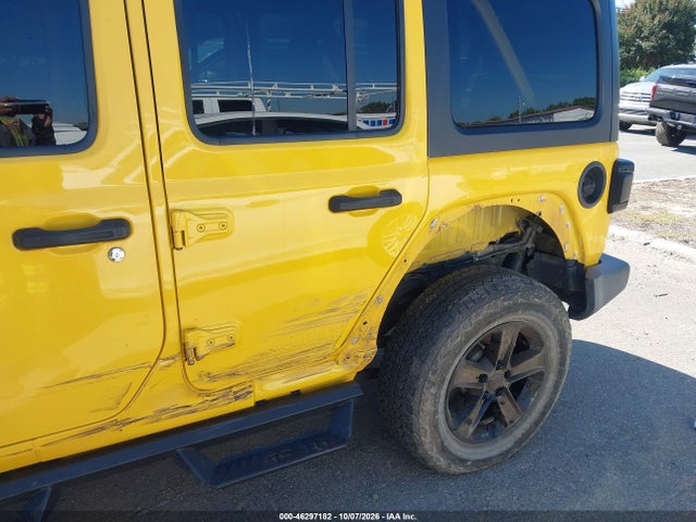 2021 Jeep Wrangler Unlimited Sport Altitude მანქანა იყიდება აუქციონზე, vin: 1C4HJXDG0MW505944, აუქციონის ნომერი: 46297182