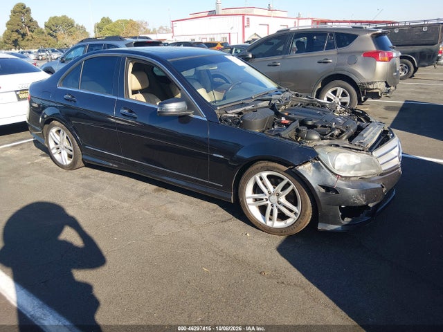 46297415 :رقم المزاد ، WDDGF4HB7CR197524 vin ، 2012 Mercedes-benz C 250 Sport مزاد بيع