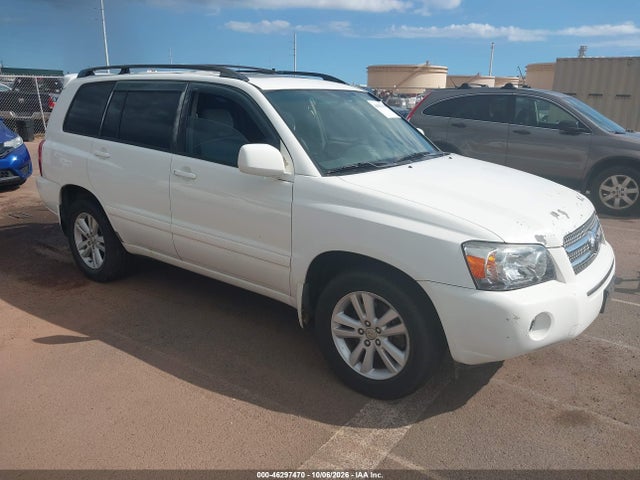 46297470 :رقم المزاد ، JTEEW21A660008597 vin ، 2006 Toyota Highlander Hybrid Limited V6/v6 مزاد بيع
