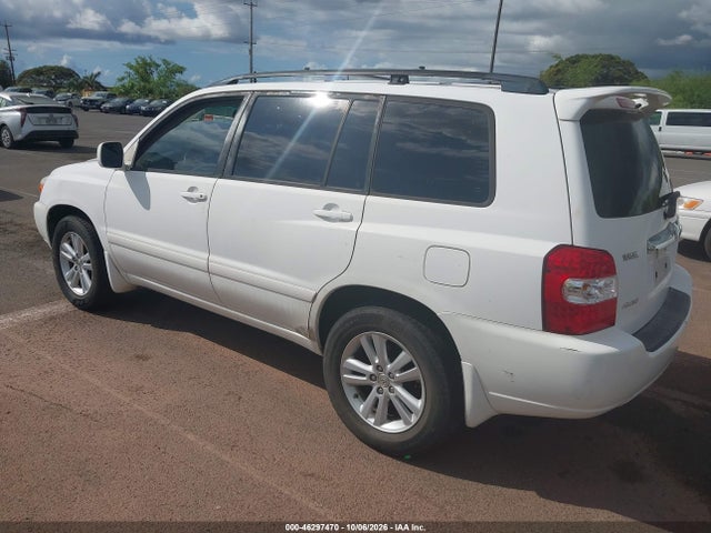 Aukcja sprzedaży 2006 Toyota Highlander Hybrid Limited V6/v6, vin: JTEEW21A660008597, numer aukcji: 46297470