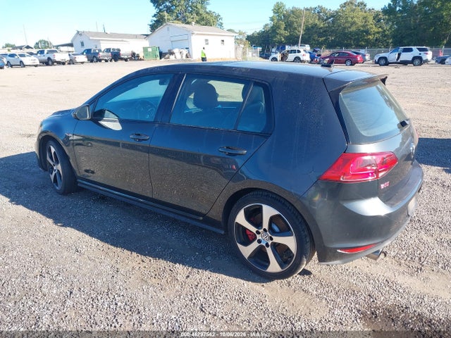 2017 Volkswagen Golf Gti Autobahn 4-door/s 4-door/se 4-door/sport 4-door მანქანა იყიდება აუქციონზე, vin: 3VW547AUXHM068686, აუქციონის ნომერი: 46297542