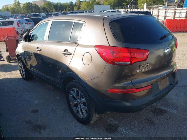 Продаж на аукціоні авто 2015 Kia Sportage Lx, vin: KNDPB3AC0F7739887, номер лоту: 46297570