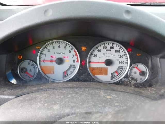 46297657 :رقم المزاد ، 1N6AD06W99C414634 vin ، 2009 Nissan Frontier Pro-4x مزاد بيع