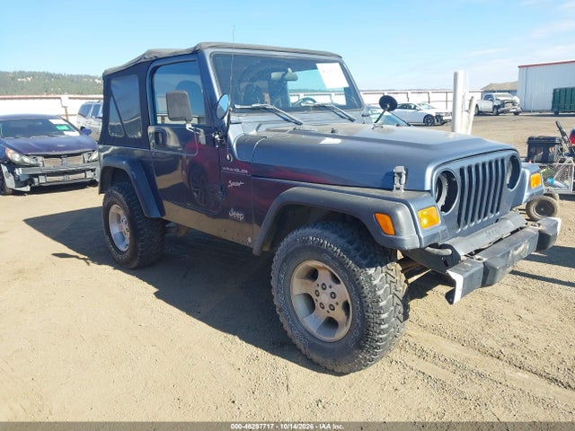 Продаж на аукціоні авто 2002 Jeep Wrangler Sport, vin: 1J4FA49S82P709248, номер лоту: 46297717