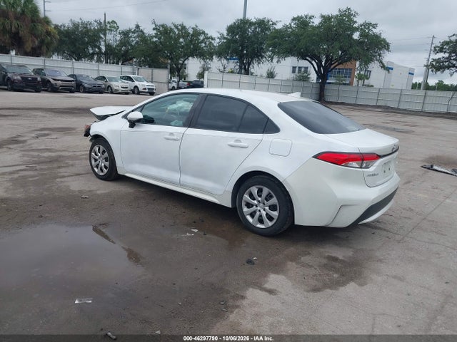 Продаж на аукціоні авто 2020 Toyota Corolla Le, vin: JTDEPRAE0LJ077921, номер лоту: 46297790