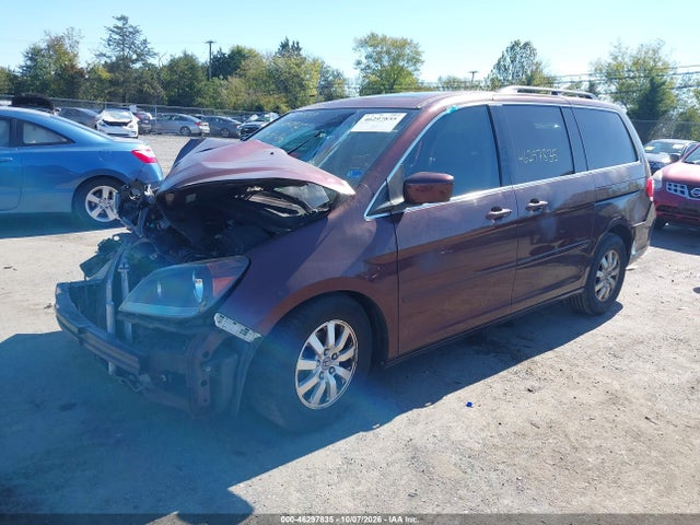 46297835 :رقم المزاد ، 5FNRL3H68AB048082 vin ، 2010 Honda Odyssey Ex-l مزاد بيع