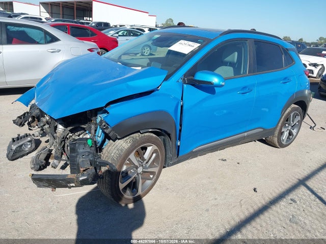 2019 Hyundai Kona Ultimate მანქანა იყიდება აუქციონზე, vin: KM8K5CA54KU272242, აუქციონის ნომერი: 46297866