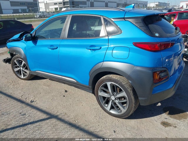 2019 Hyundai Kona Ultimate მანქანა იყიდება აუქციონზე, vin: KM8K5CA54KU272242, აუქციონის ნომერი: 46297866