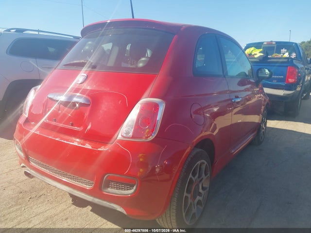 Aukcja sprzedaży 2012 Fiat 500 Sport, vin: 3C3CFFBR1CT371111, numer aukcji: 46297886
