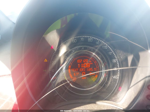 Aukcja sprzedaży 2012 Fiat 500 Sport, vin: 3C3CFFBR1CT371111, numer aukcji: 46297886