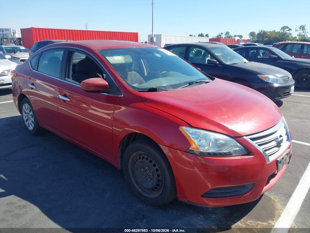 46297893 :رقم المزاد ، 3N1AB7AP7DL702654 vin ، 2013 Nissan Sentra Sv مزاد بيع