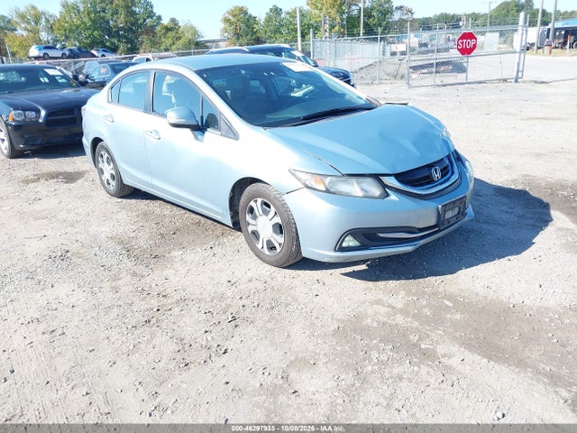 2013 Honda Civic Hybrid მანქანა იყიდება აუქციონზე, vin: 19XFB4F2XDE204094, აუქციონის ნომერი: 46297935