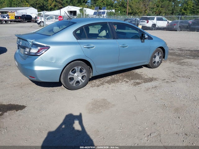 2013 Honda Civic Hybrid მანქანა იყიდება აუქციონზე, vin: 19XFB4F2XDE204094, აუქციონის ნომერი: 46297935