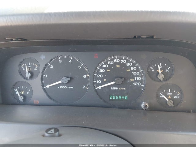 46297956 :رقم المزاد ، 1J4GW58S6XC571026 vin ، 1999 Jeep Grand Cherokee Laredo مزاد بيع