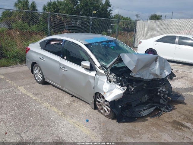 2017 Nissan Sentra Sv მანქანა იყიდება აუქციონზე, vin: 3N1AB7AP2JY314522, აუქციონის ნომერი: 46298008