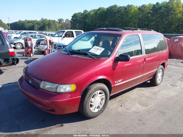 Aukcja sprzedaży 1997 Nissan Quest Gxe/xe, vin: 4N2DN1119VD836418, numer aukcji: 46298085