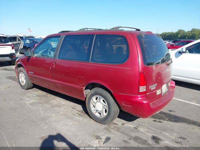 Aukcja sprzedaży 1997 Nissan Quest Gxe/xe, vin: 4N2DN1119VD836418, numer aukcji: 46298085