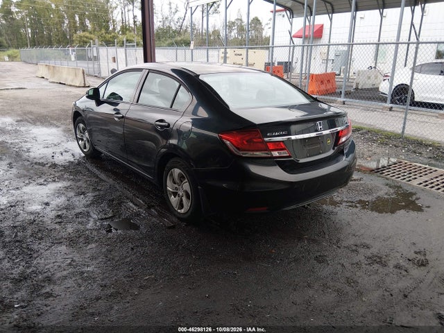 Продажа на аукционе авто 2013 Honda Civic Lx, vin: 19XFB2E51DE013972, номер лота: 46298126