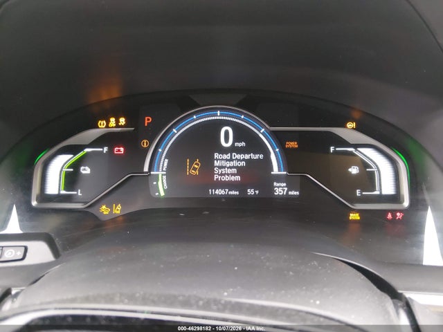 Aukcja sprzedaży 2018 Honda Clarity Plug-in Hybrid Touring, vin: JHMZC5F36JC019843, numer aukcji: 46298182