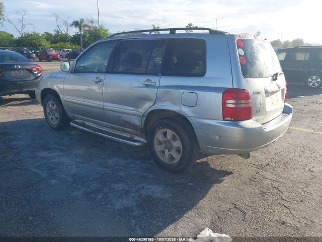 Продаж на аукціоні авто 2003 Toyota Highlander V6, vin: JTEGF21A330078322, номер лоту: 46298185