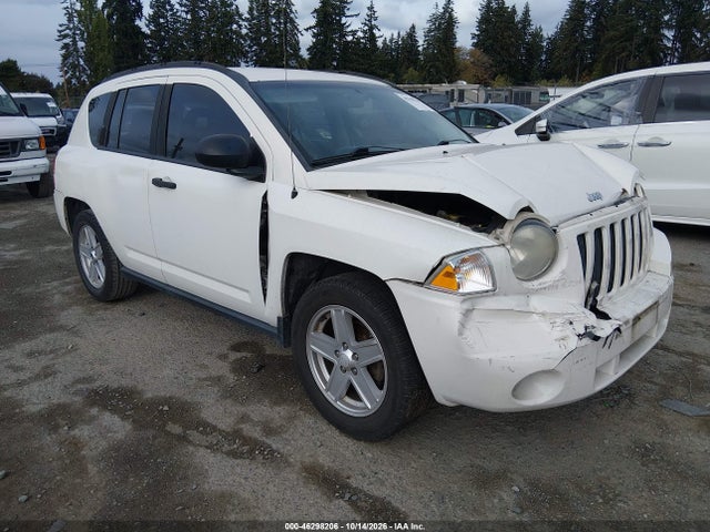 Продаж на аукціоні авто 2007 Jeep Compass Sport, vin: 1J8FT47W07D428908, номер лоту: 46298206